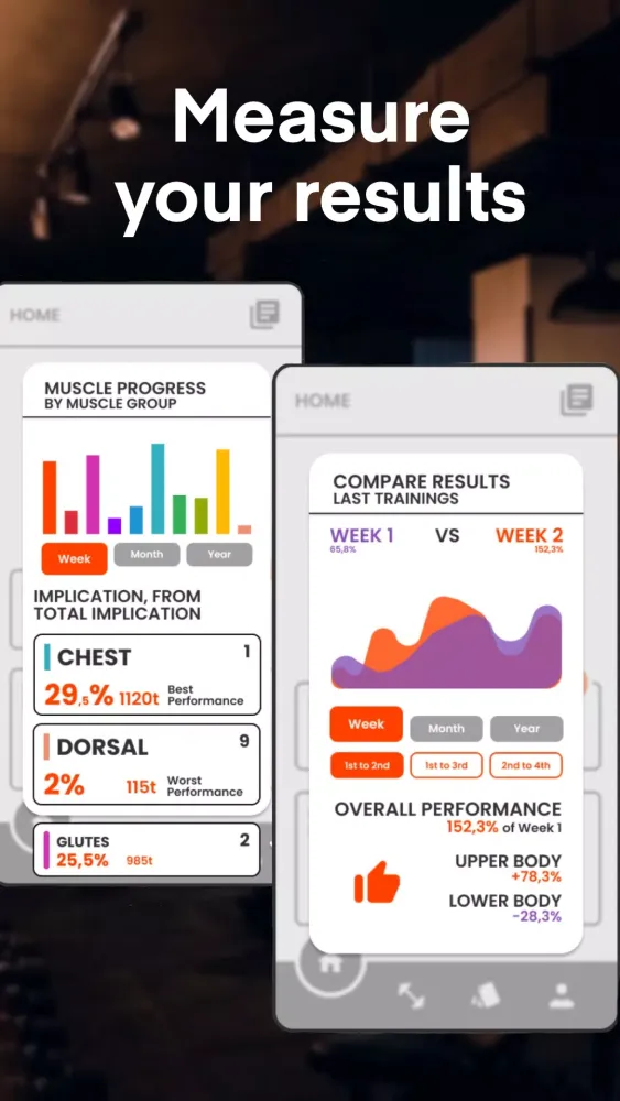 Your new Personal Trainer Screenshots