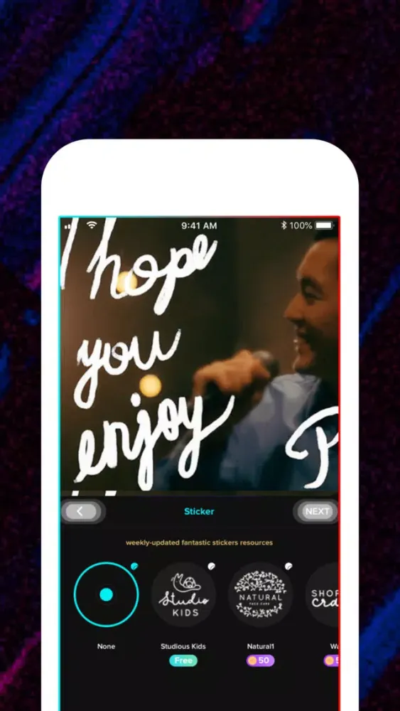Tangkapan skrin Magic Followers' Video Posts