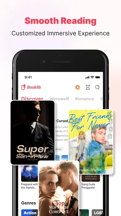 Booklib - Where Story Shines স্ক্রিনশট