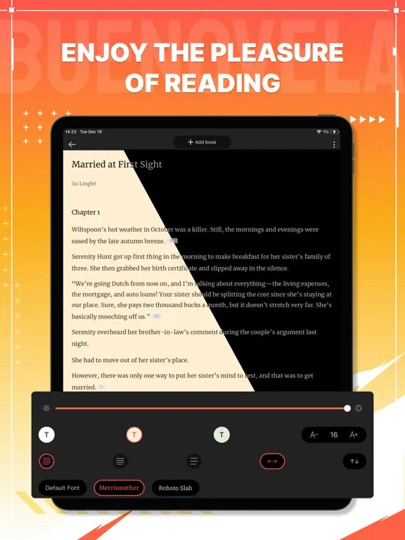 ภาพหน้าจอของ BueNovela - leer novela libro iPad 