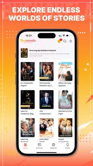ภาพหน้าจอของ BueNovela - leer novela libro