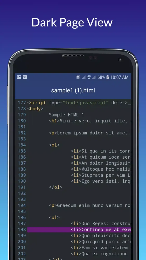 Html Viewer: Read Html Code Screenshots