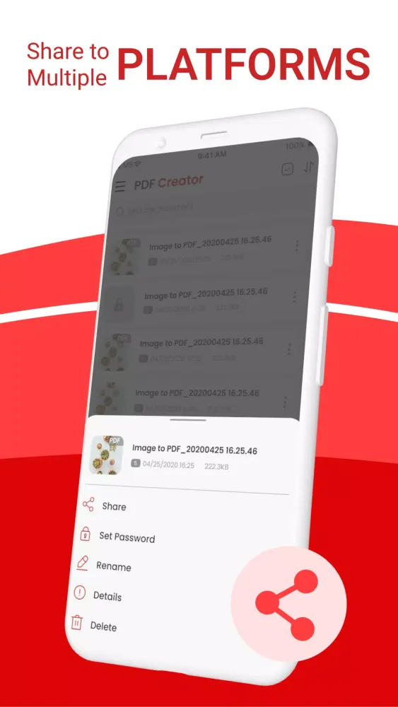 Image to PDF Converter & Maker سکرین شاٹس