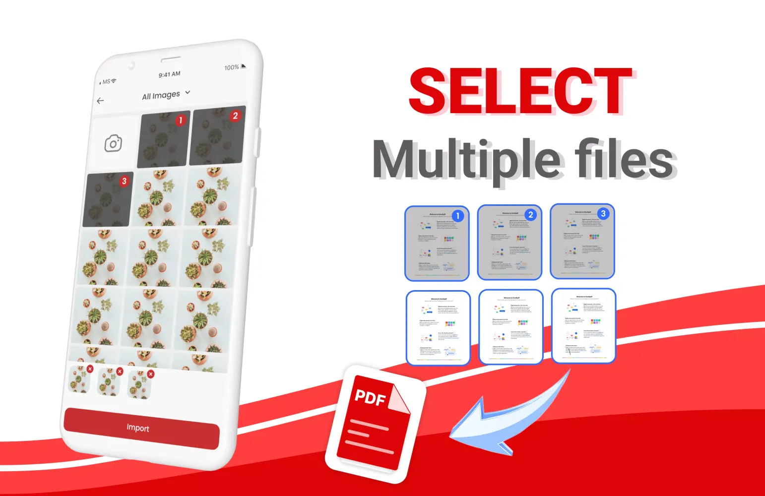 Image to PDF Converter & Maker سکرین شاٹس