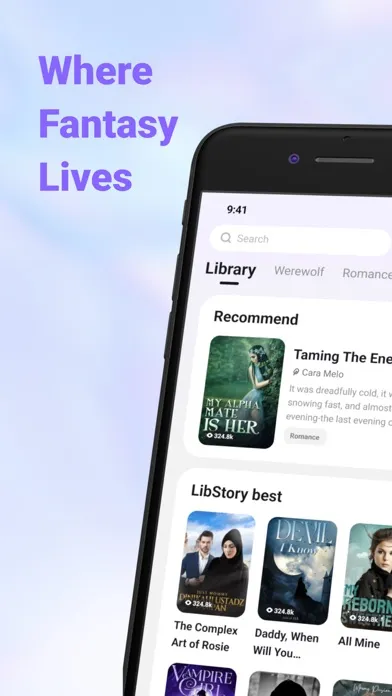 LibStory-Where Story Shines سکرین شاٹس