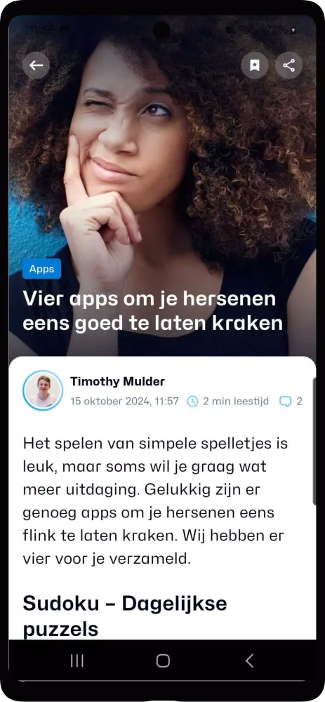AW Reader: news & apps [Dutch] Screenshots