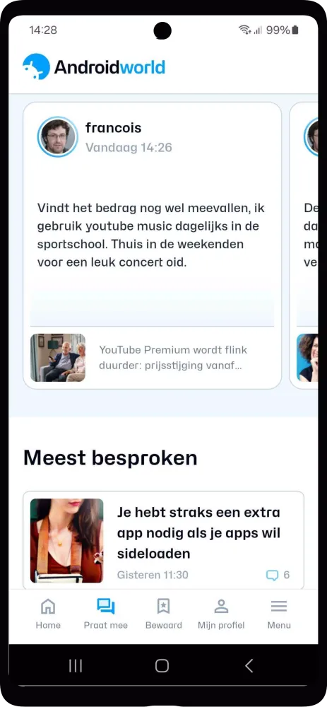AW Reader: news & apps [Dutch] Screenshots