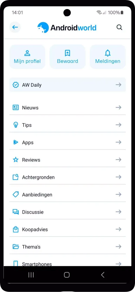 AW Reader: news & apps [Dutch] Screenshots