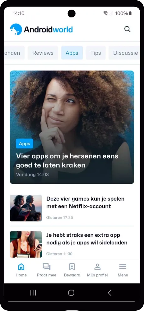 AW Reader: news & apps [Dutch] Screenshots