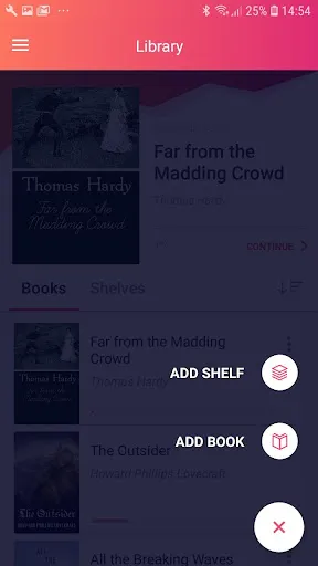 Скриншоты eBoox: ePub PDF e-book Reader