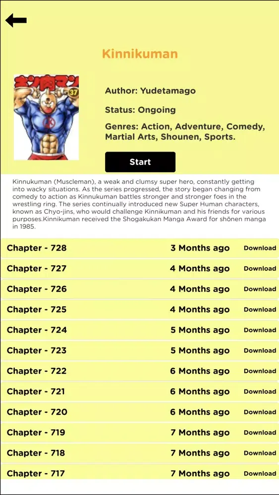 Скриншоты Manga Reader : Best Manga App