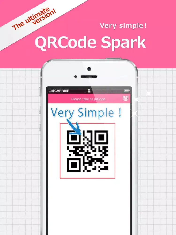 QRCode for iPhone iPad Spark iPad  Screenshots