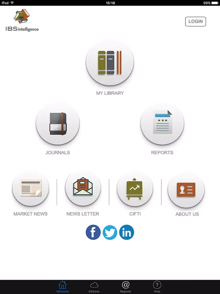 IBS Intelligence iPad 應用截圖