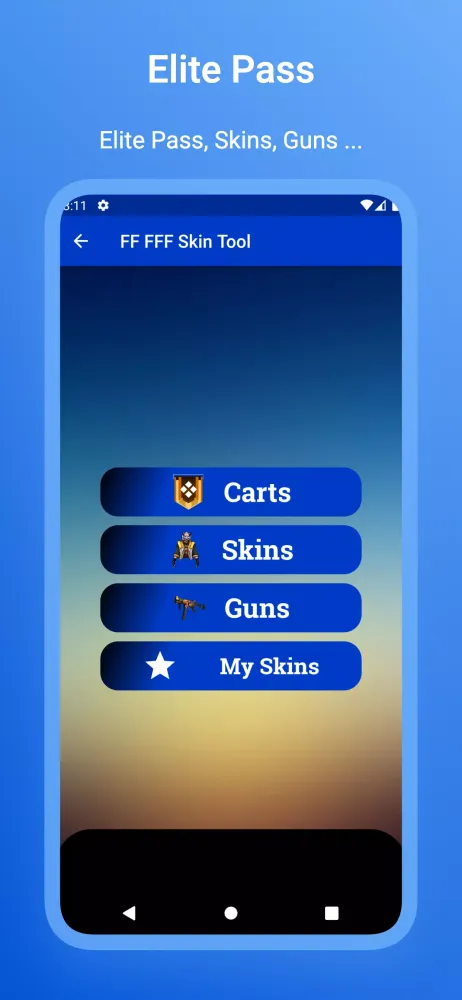 Capturas de pantalla de FFF FF Skin Tools & Emotes