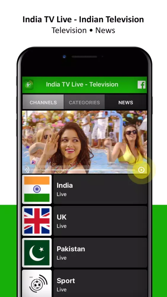 India TV Live - Television應用截圖