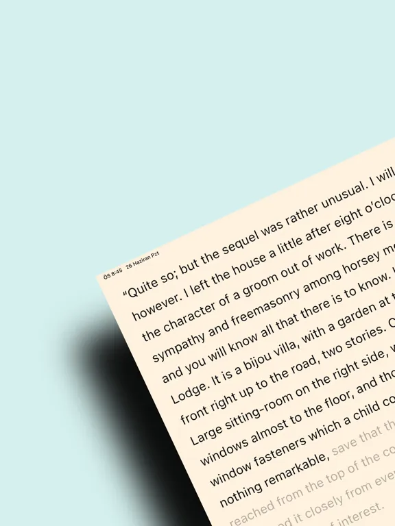 Capturas de tela do Speed Reading - Speedy iPad 