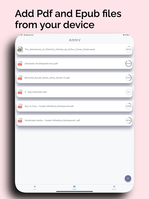 Capturas de tela do Speed Reading - Speedy iPad 