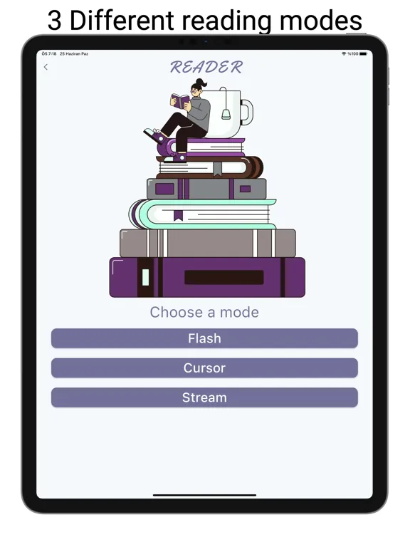 Capturas de tela do Speed Reading - Speedy iPad 