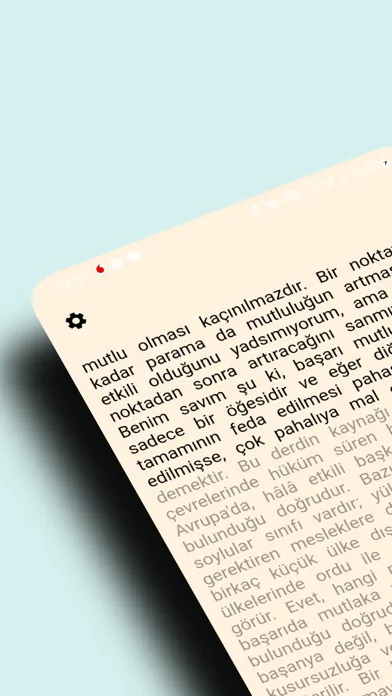 Capturas de tela do Speed Reading - Speedy