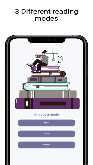 Capturas de tela do Speed Reading - Speedy