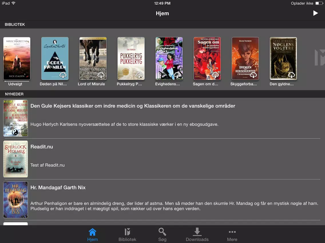 Readit iPad  Screenshots