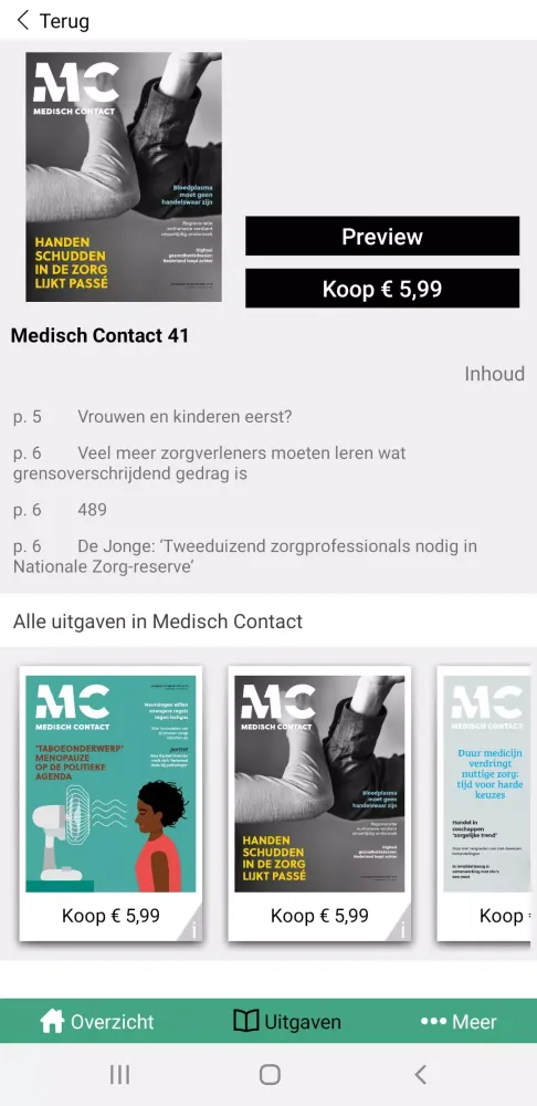Medisch Contact سکرین شاٹس