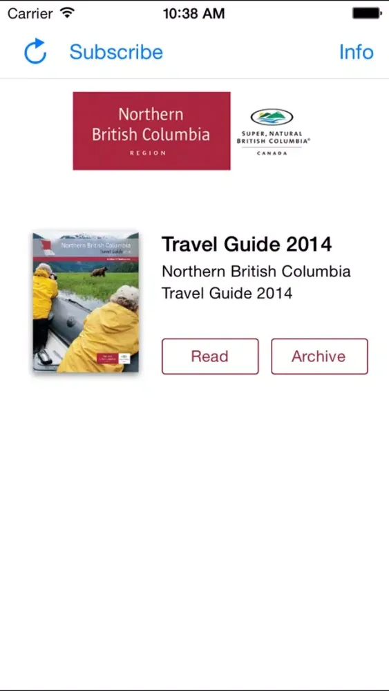 Tangkapan layar Northern British Columbia