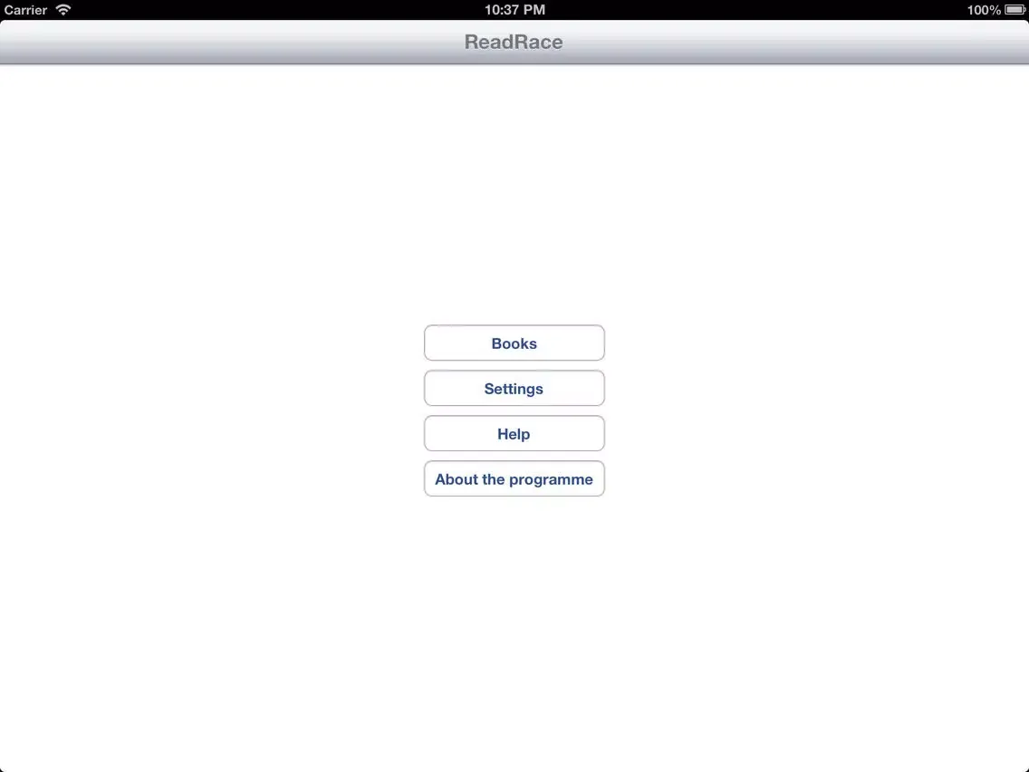 صور Speed reading trainer ReadRace iPad 