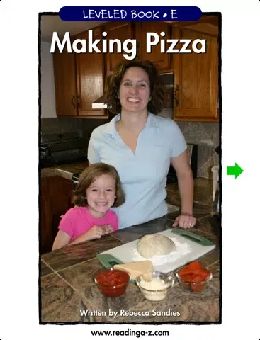 Скриншоты Making Pizza - LAZ Reader [Level E–first grade] iPad 