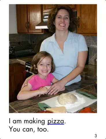 Скриншоты Making Pizza - LAZ Reader [Level E–first grade] iPad 