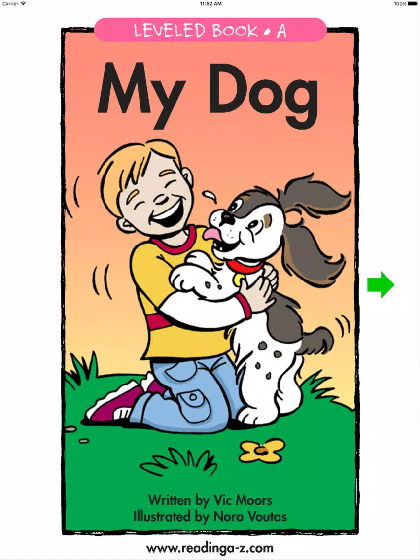 My Dog - LAZ Reader [Level A-kindergarten] iPad 应用截图