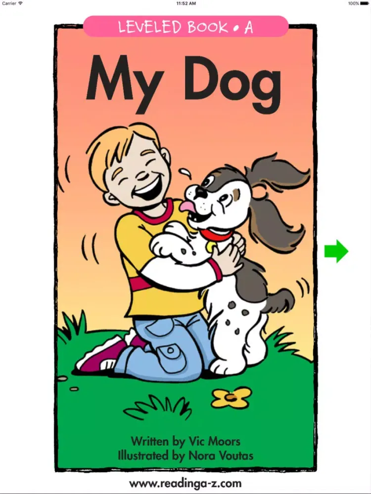 Zrzuty ekranu My Dog - LAZ Reader [Level A-kindergarten] iPad 