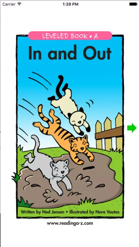 Capturas de pantalla de In and Out - LAZ Reader [Level A–kindergarten]