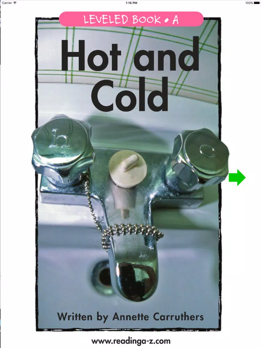 Скриншоты Hot and Cold - LAZ Reader [Level A-kindergarten] iPad 