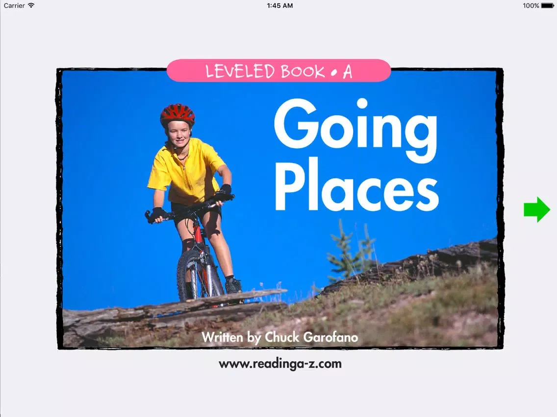 Screenshot di Going Places - LAZ Reader [Level A-kindergarten] iPad 
