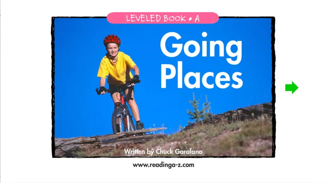 Screenshot di Going Places - LAZ Reader [Level A-kindergarten]