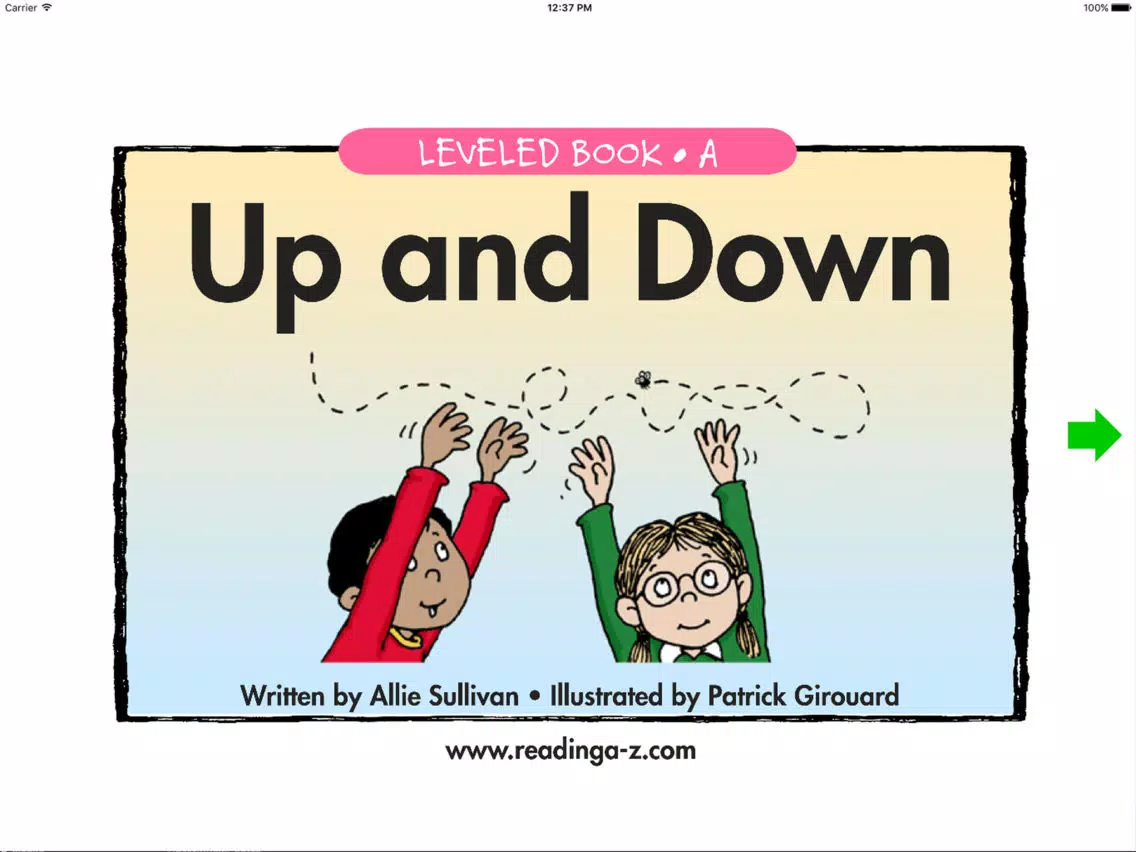 صور Up and Down - LAZ Reader [Level A-kindergarten] iPad 