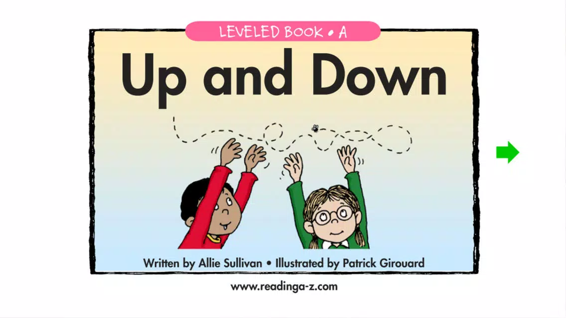 صور Up and Down - LAZ Reader [Level A-kindergarten]