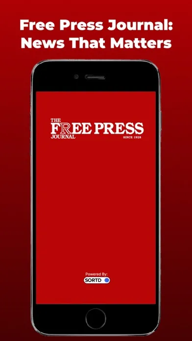 Capturas de tela do Free Press Journal