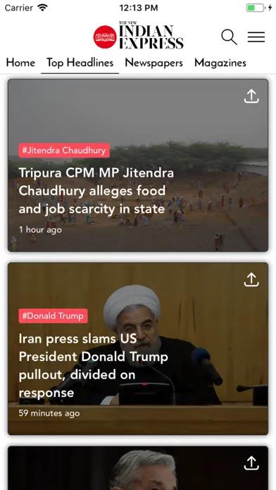 The New Indian Express Epaper 스크린샷