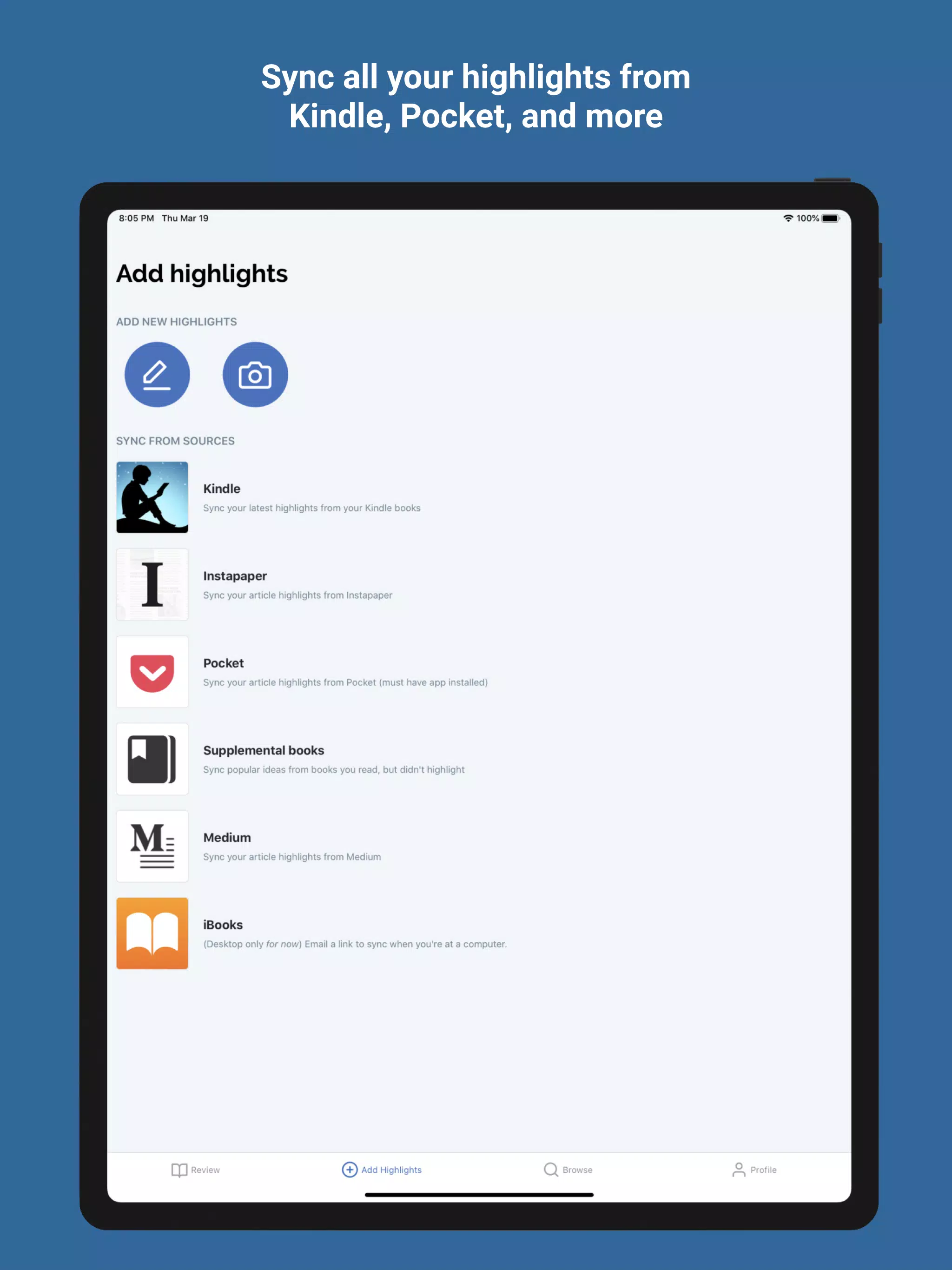Readwise的應用截圖7