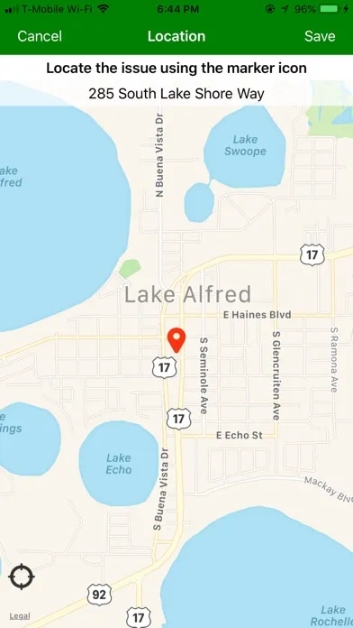 صور Lake Alfred 311 App