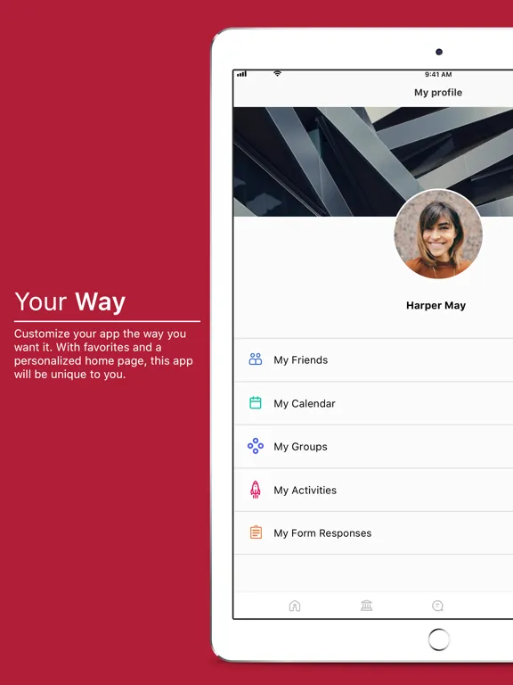 The University of Olivet iPad  سکرین شاٹس