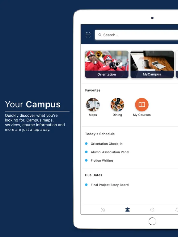 Zrzuty ekranu Prin College iPad 