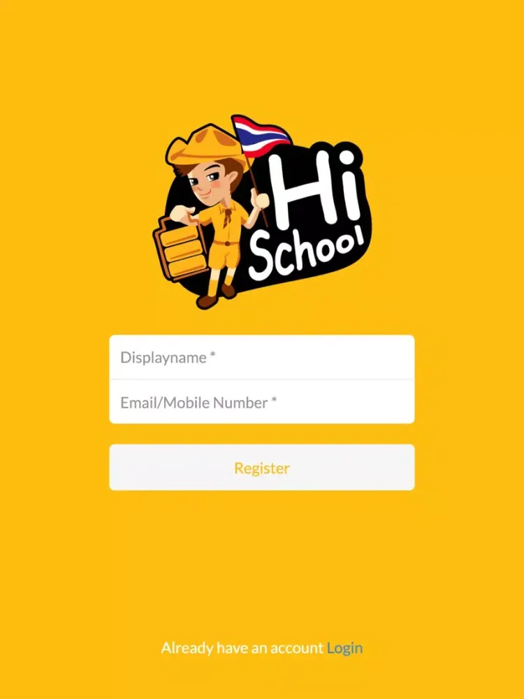 Capturas de tela do Hi School Thailand iPad 
