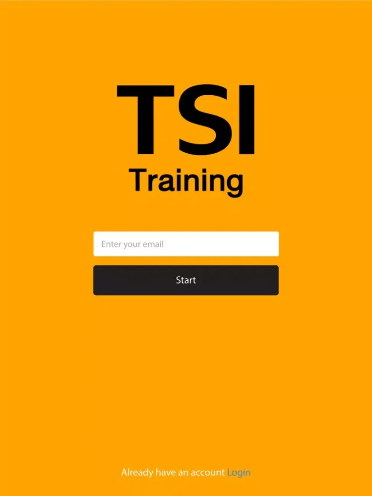 TSI Training iPad 應用截圖