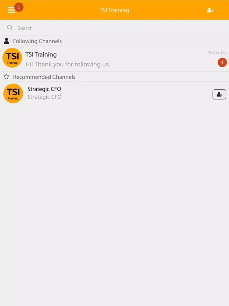 TSI Training iPad 應用截圖