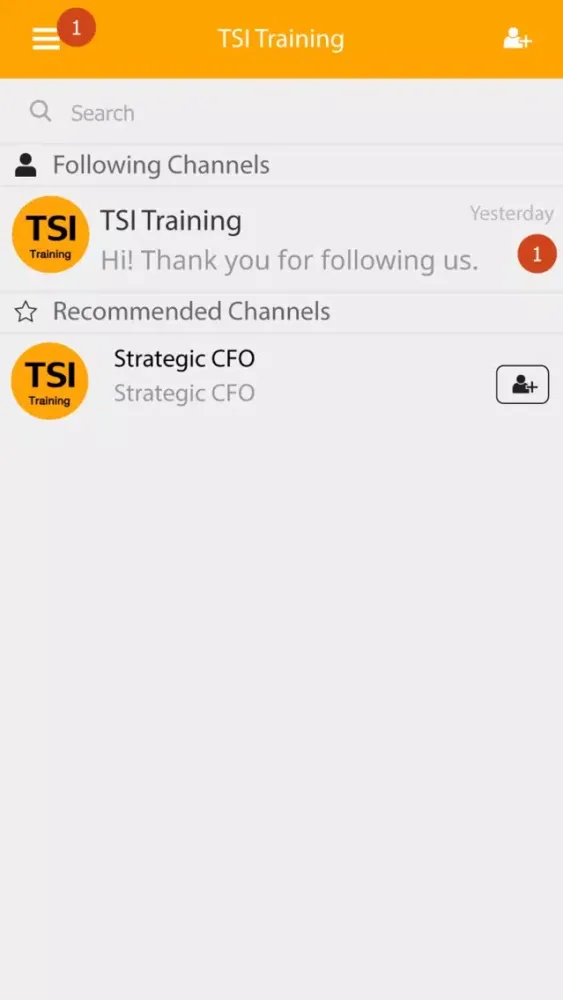 TSI Training應用截圖