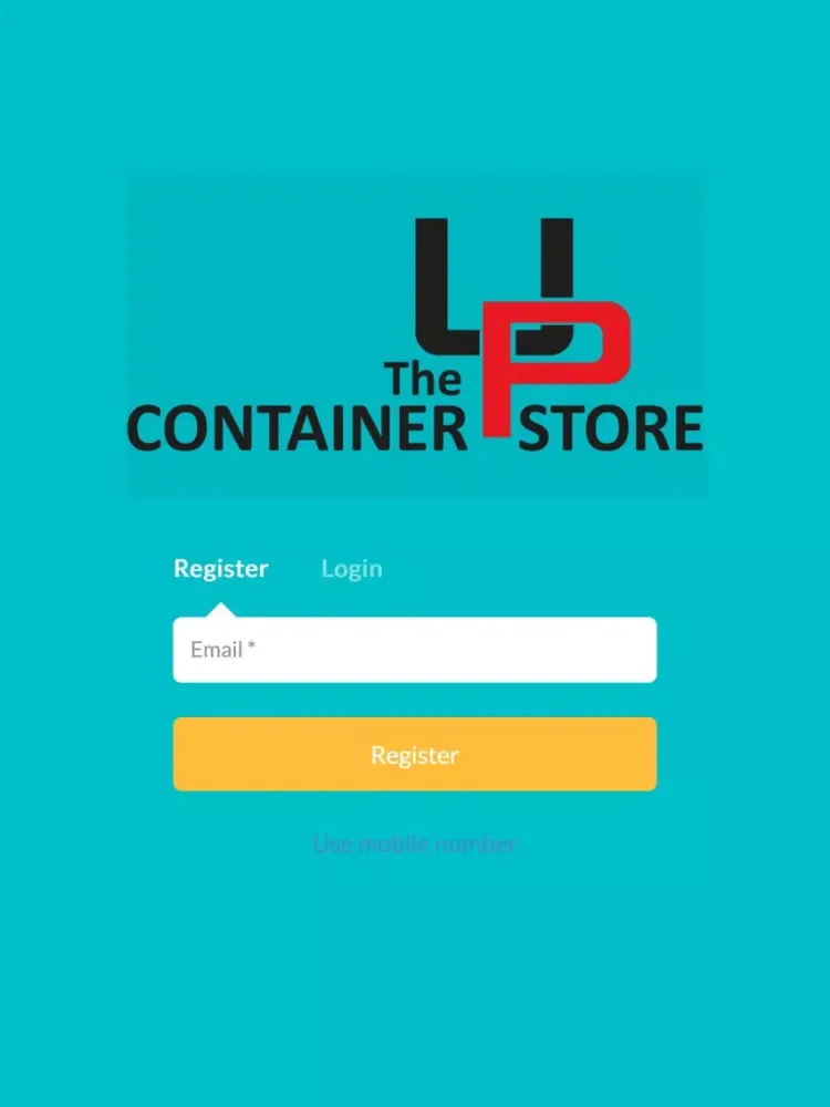 ภาพหน้าจอของ UP Container Store iPad 