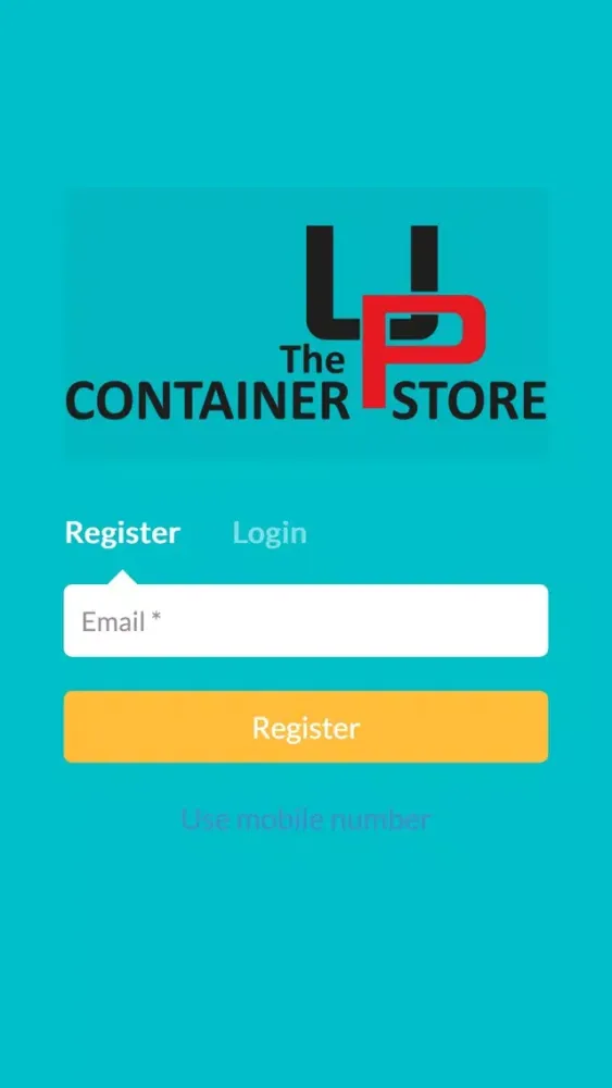 ภาพหน้าจอของ UP Container Store